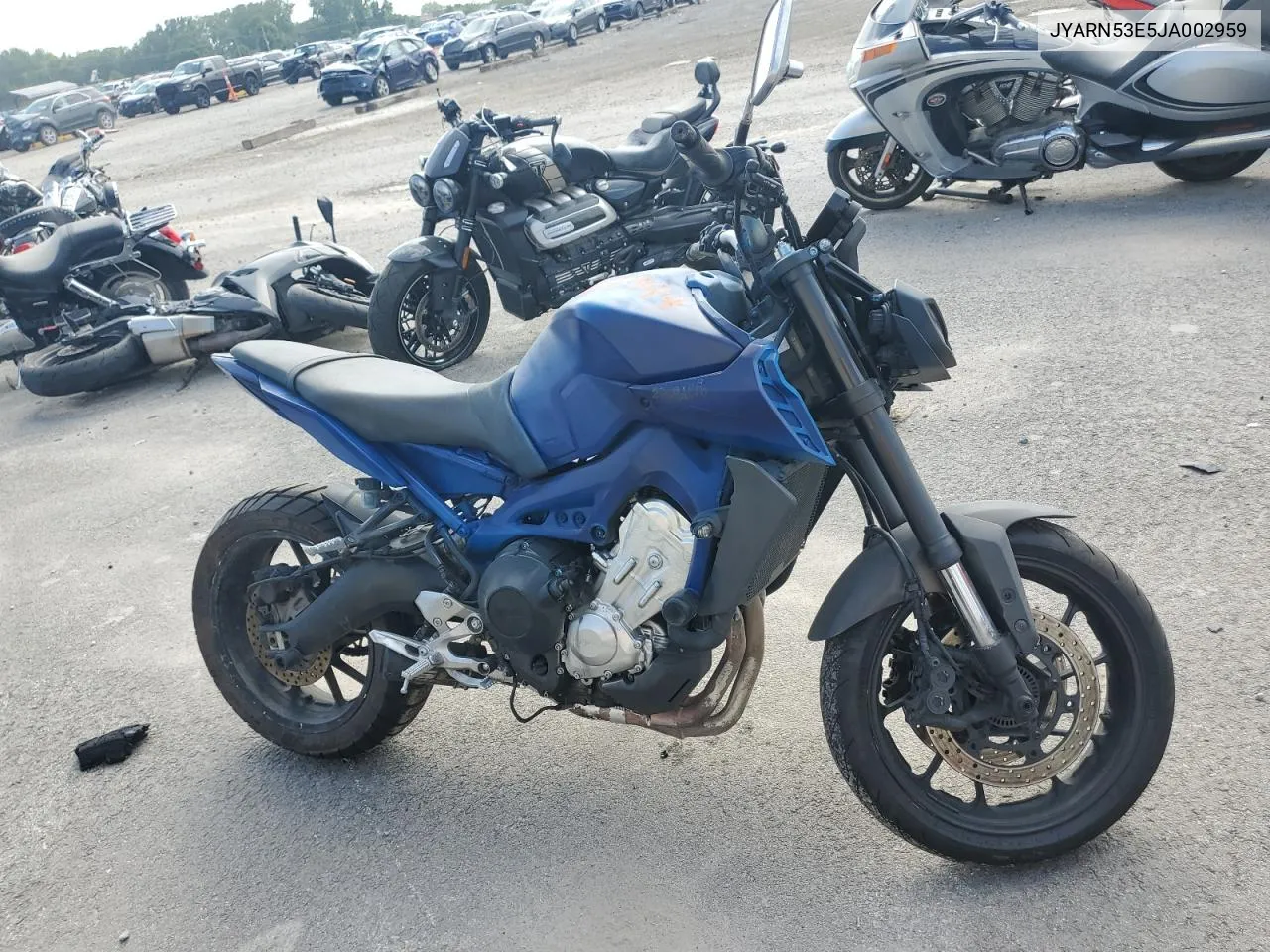 2018 Yamaha Mt09 VIN: JYARN53E5JA002959 Lot: 61669994