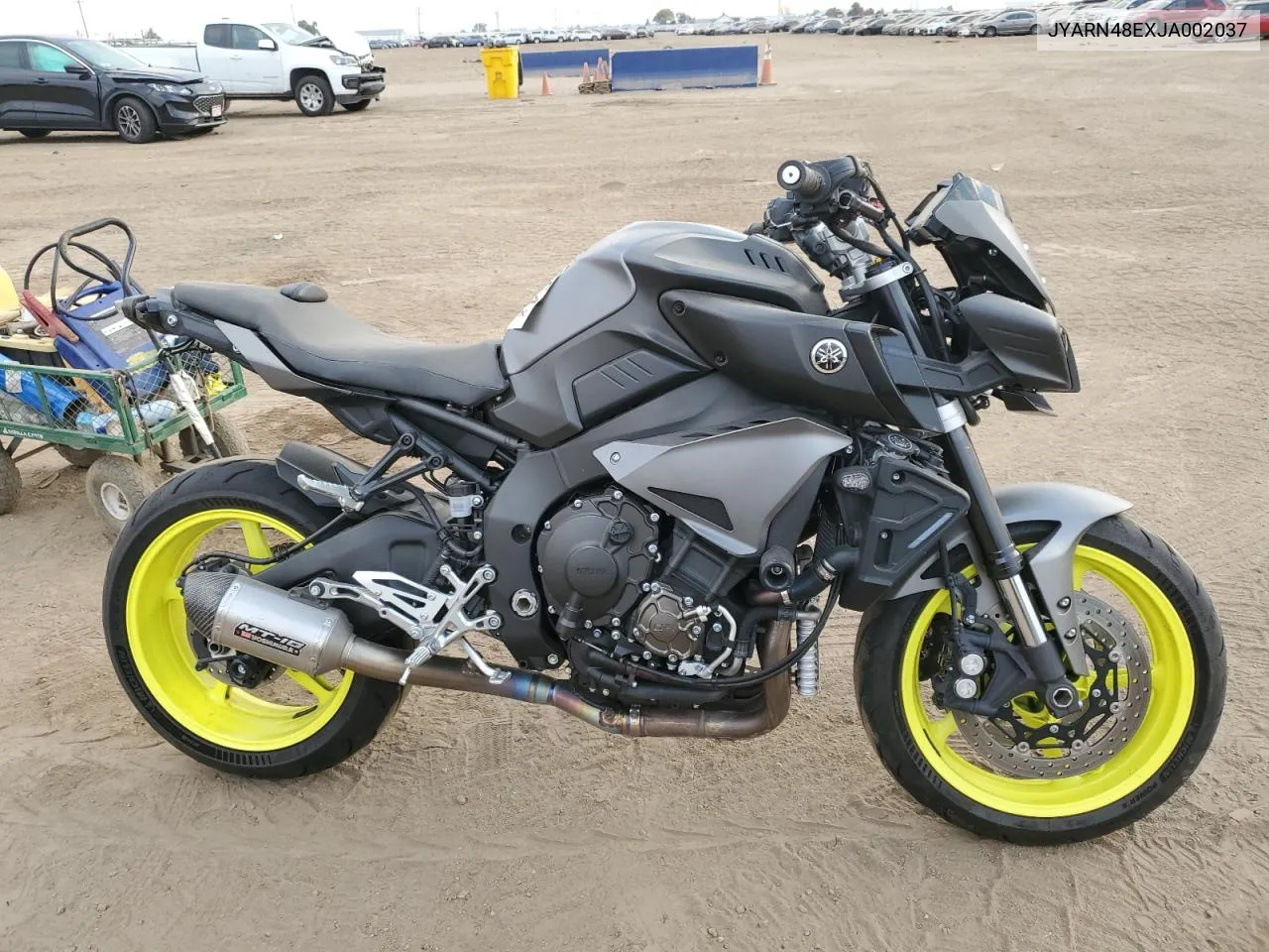 2018 Yamaha Mtn1000 VIN: JYARN48EXJA002037 Lot: 74547654