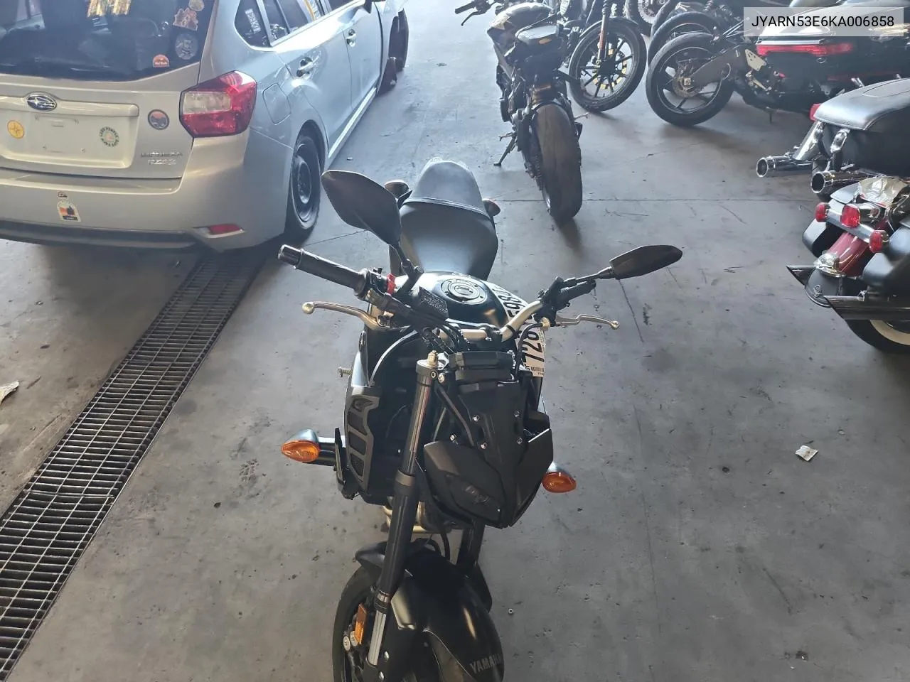 2020 Yamaha Mt09 VIN: JYARN53E6KA006858 Lot: 72815984