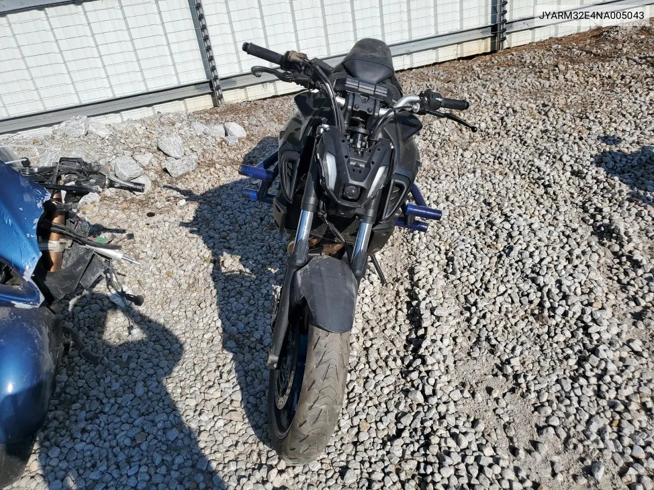 2022 Yamaha Mt07 VIN: JYARM32E4NA005043 Lot: 60651814