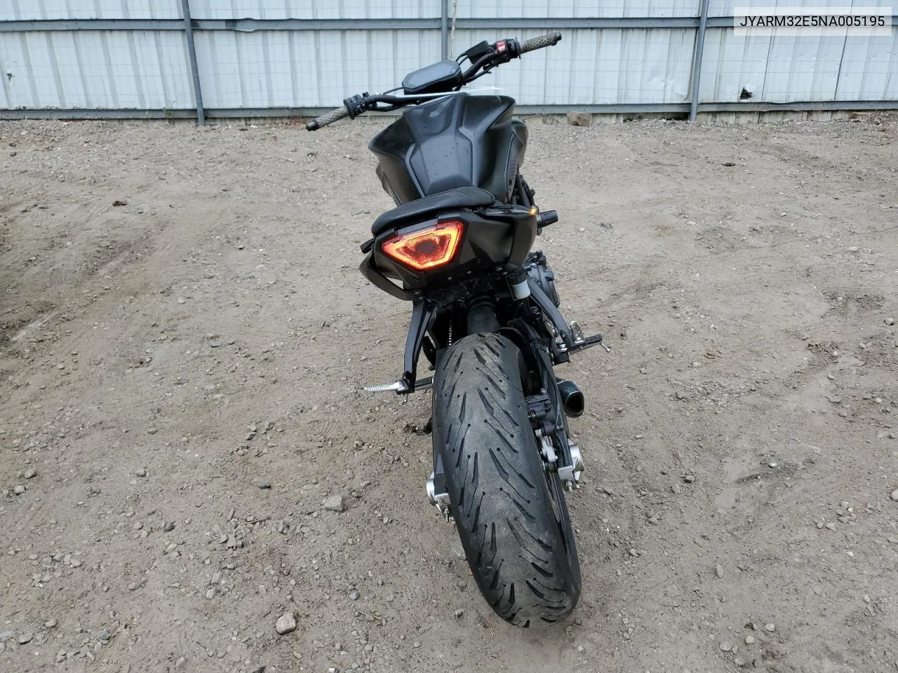 2022 Yamaha Mt07 VIN: JYARM32E5NA005195 Lot: 73244624