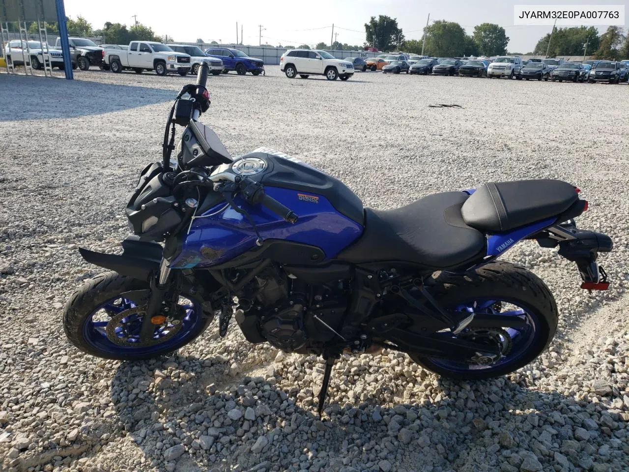 2023 Yamaha Mt07 VIN: JYARM32E0PA007763 Lot: 67880134