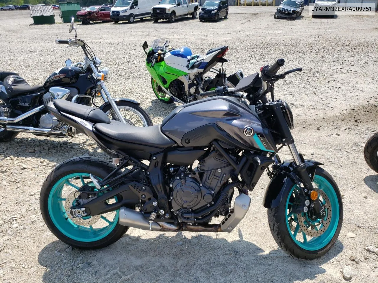 2024 Yamaha Mt07 VIN: JYARM32EXRA009751 Lot: 65156954