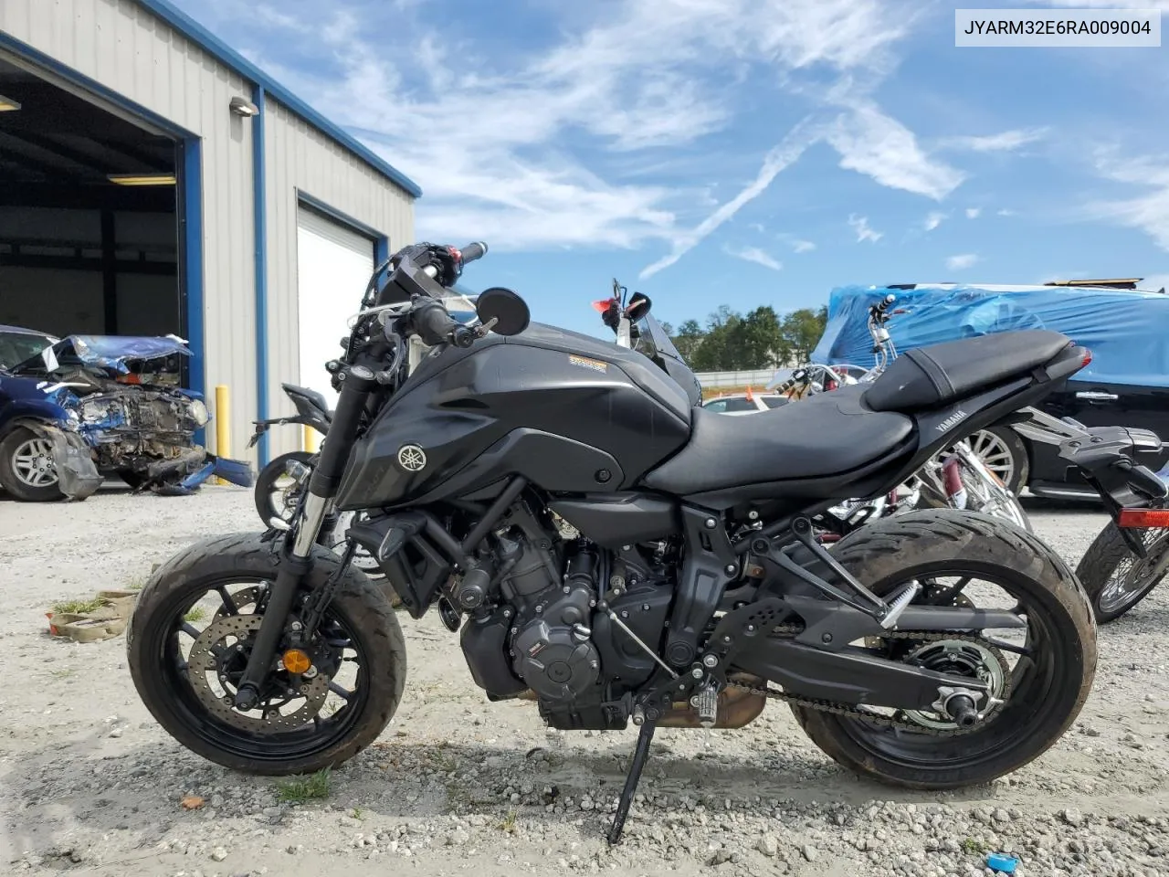 2024 Yamaha Mt07 VIN: JYARM32E6RA009004 Lot: 70478724