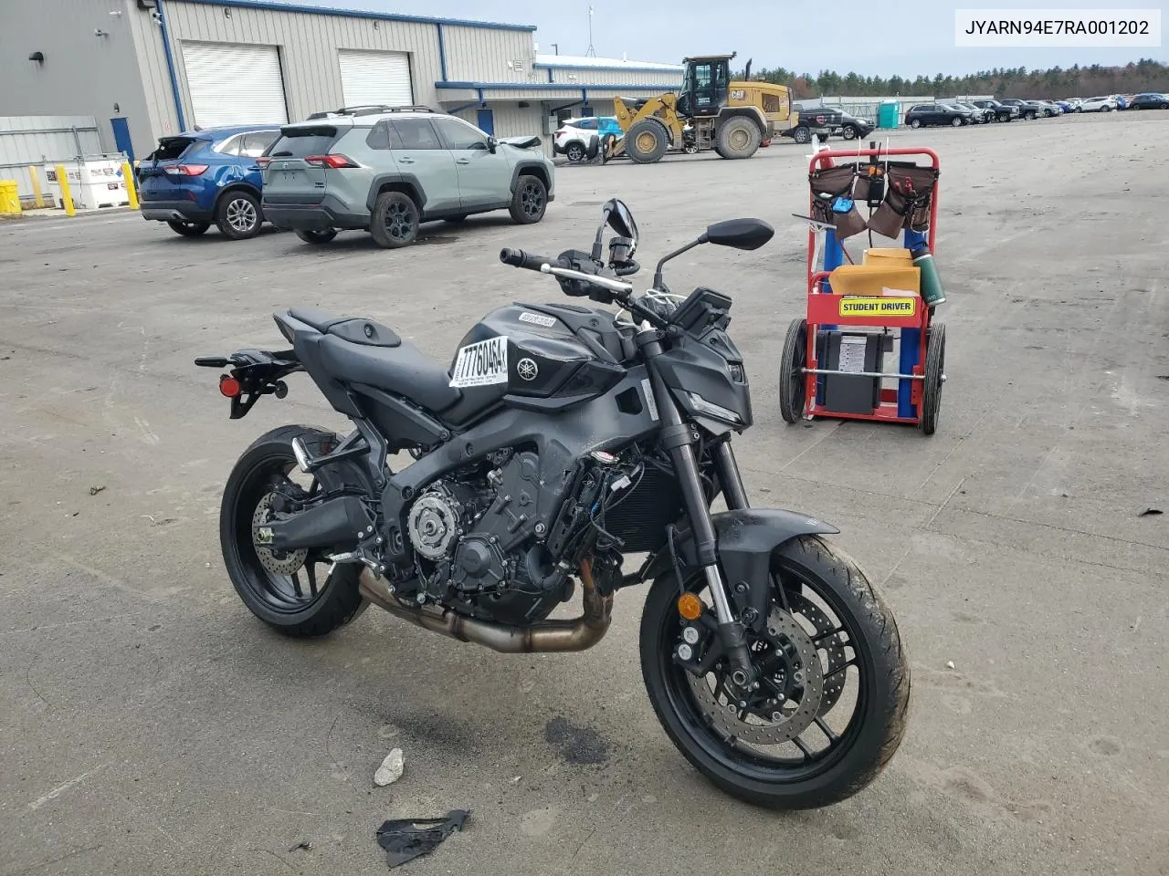 2024 Yamaha Mt09 VIN: JYARN94E7RA001202 Lot: 77760464