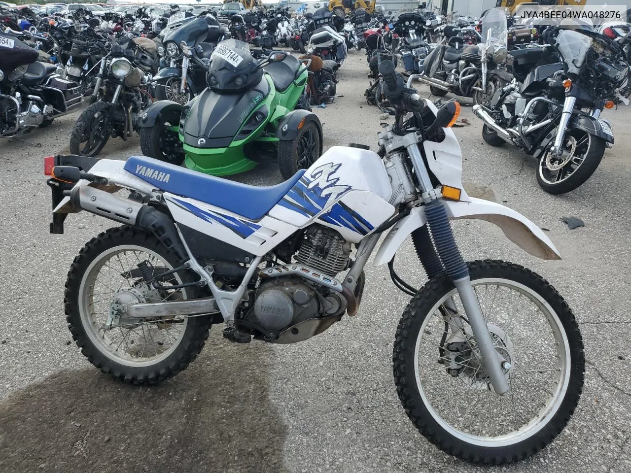 1998 Yamaha Xt225 VIN: JYA4BEE04WA048276 Lot: 67363794