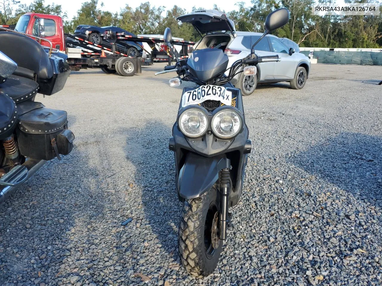 2019 Yamaha Yw50 F VIN: RKRSA43A3KA126764 Lot: 76662634