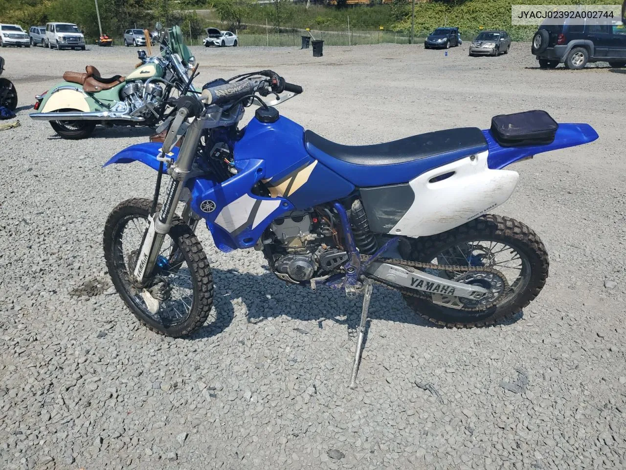 2002 Yamaha Wr426 F VIN: JYACJ02392A002744 Lot: 69936624