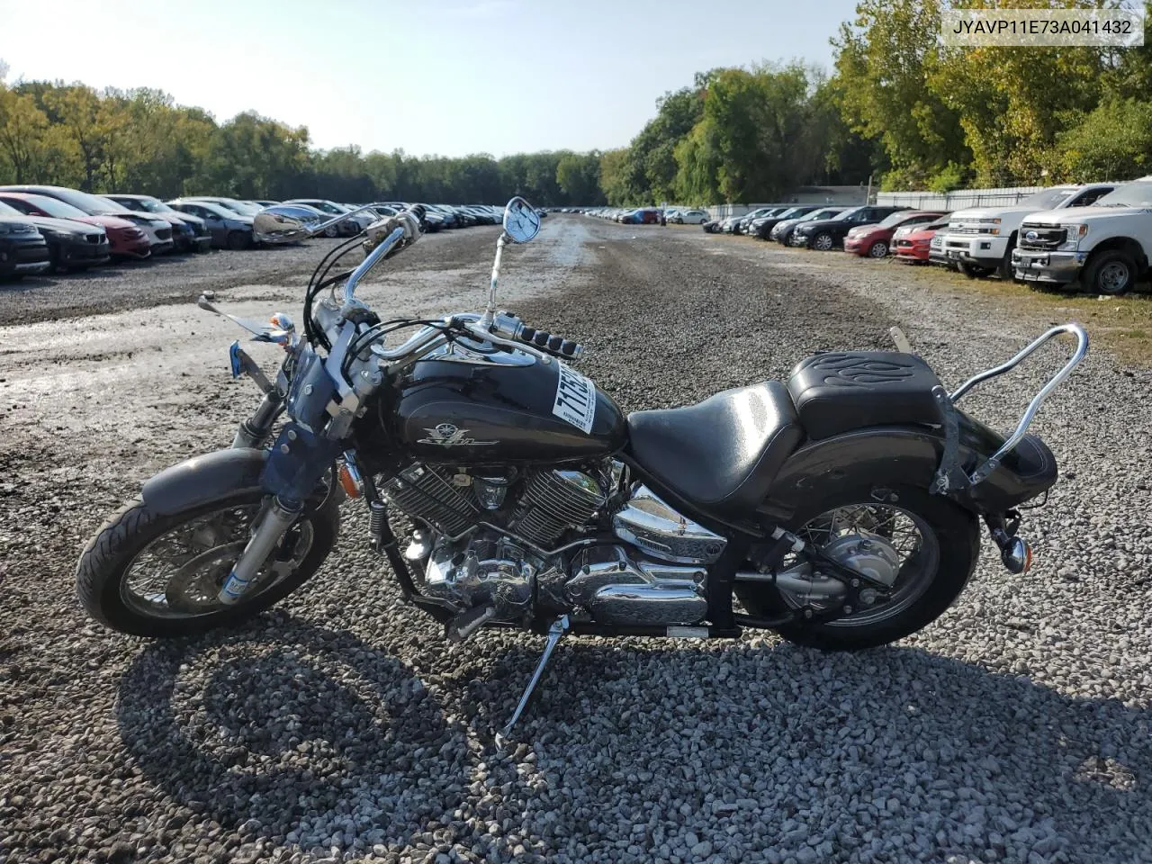 2003 Yamaha Xvs1100 A VIN: JYAVP11E73A041432 Lot: 71752964