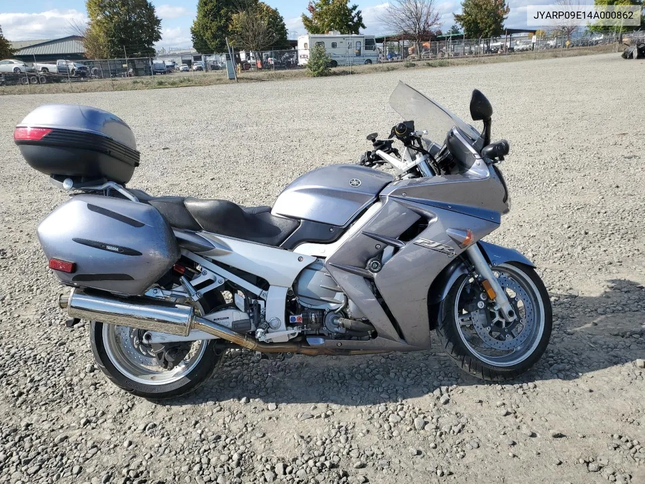 2004 Yamaha Fjr1300 A VIN: JYARP09E14A000862 Lot: 75883554