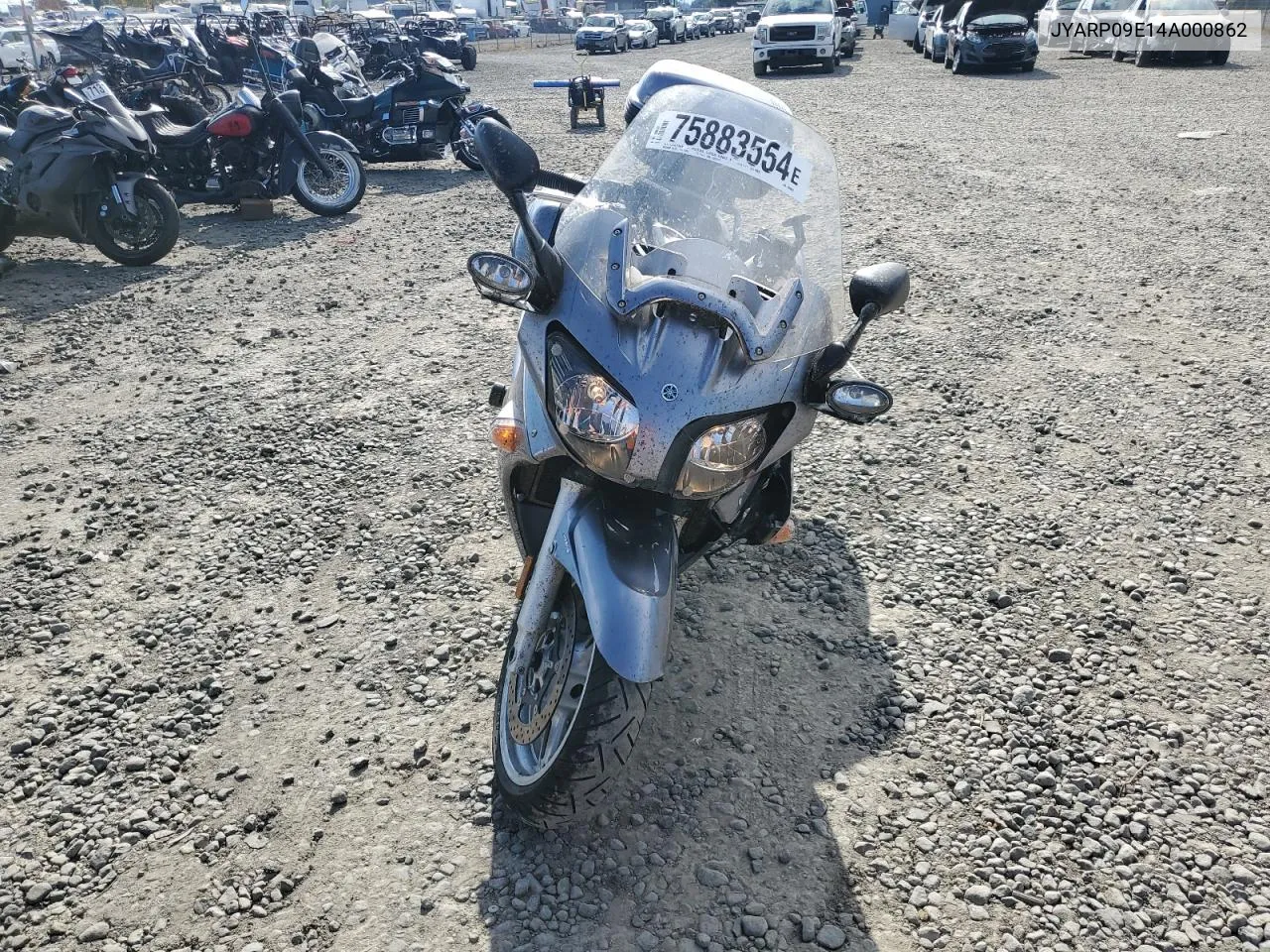 2004 Yamaha Fjr1300 A VIN: JYARP09E14A000862 Lot: 75883554