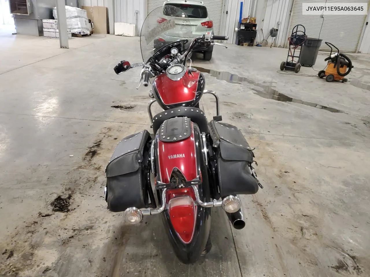 2005 Yamaha Xvs1100 A VIN: JYAVP11E95A063645 Lot: 76528054