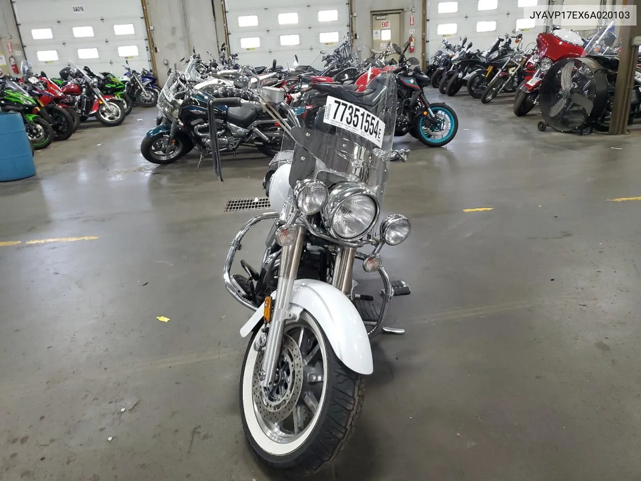 2006 Yamaha Xv1700 A VIN: JYAVP17EX6A020103 Lot: 77351554