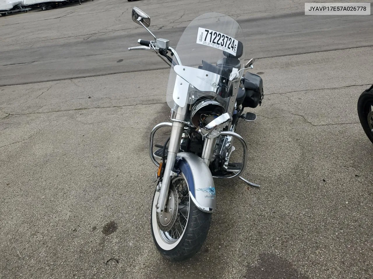 2007 Yamaha Xv1700 A VIN: JYAVP17E57A026778 Lot: 71223724