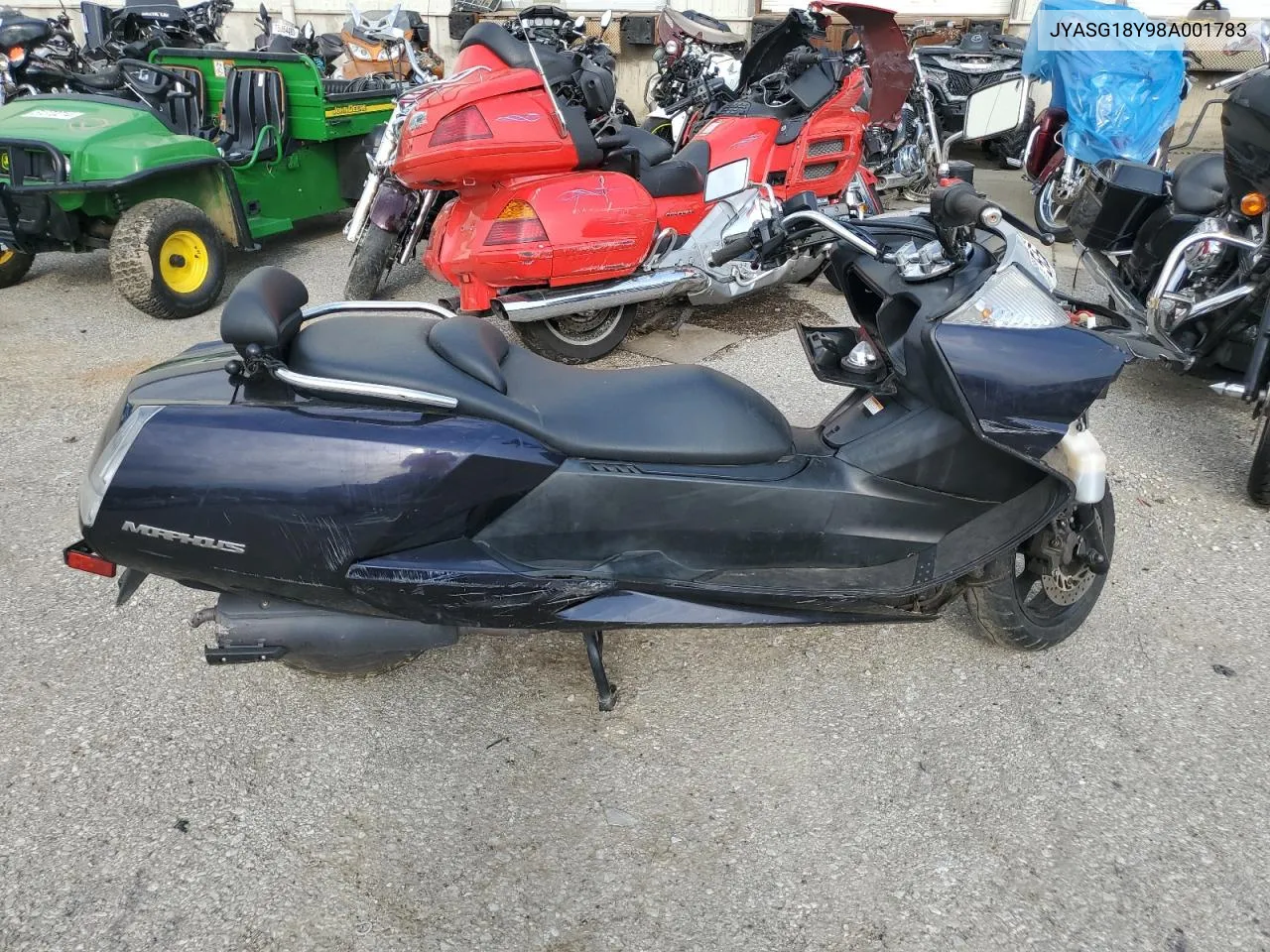 2008 Yamaha Cp250 VIN: JYASG18Y98A001783 Lot: 55641904