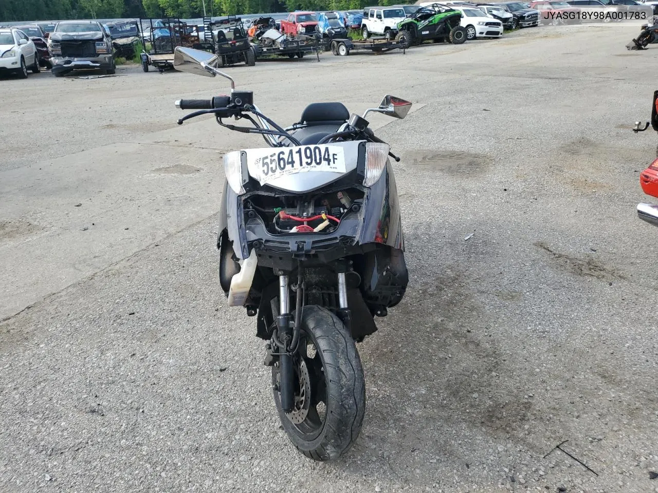 2008 Yamaha Cp250 VIN: JYASG18Y98A001783 Lot: 55641904