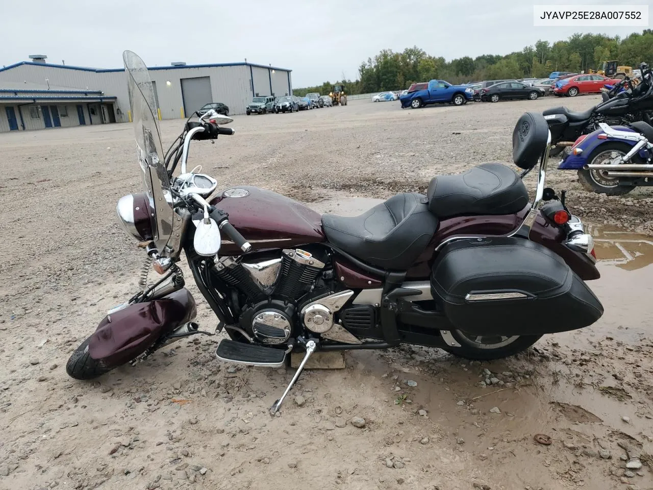 2008 Yamaha Xvs1300 Ct VIN: JYAVP25E28A007552 Lot: 73963704