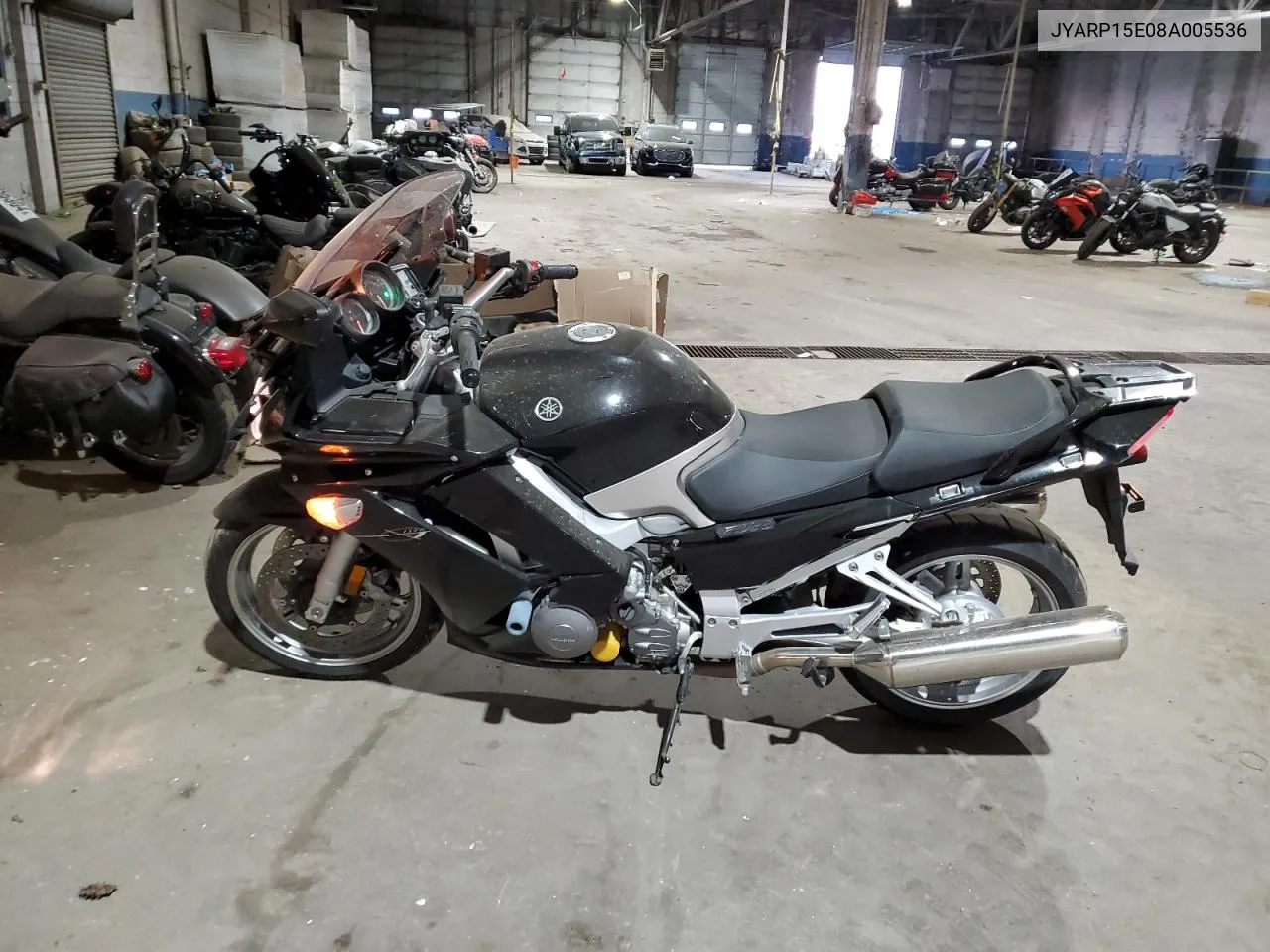 2008 Yamaha Fjr1300 A VIN: JYARP15E08A005536 Lot: 76804374