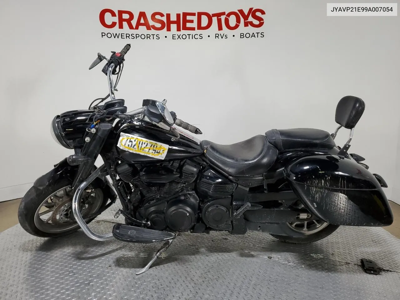 2009 Yamaha Xv1900 A VIN: JYAVP21E99A007054 Lot: 75202794