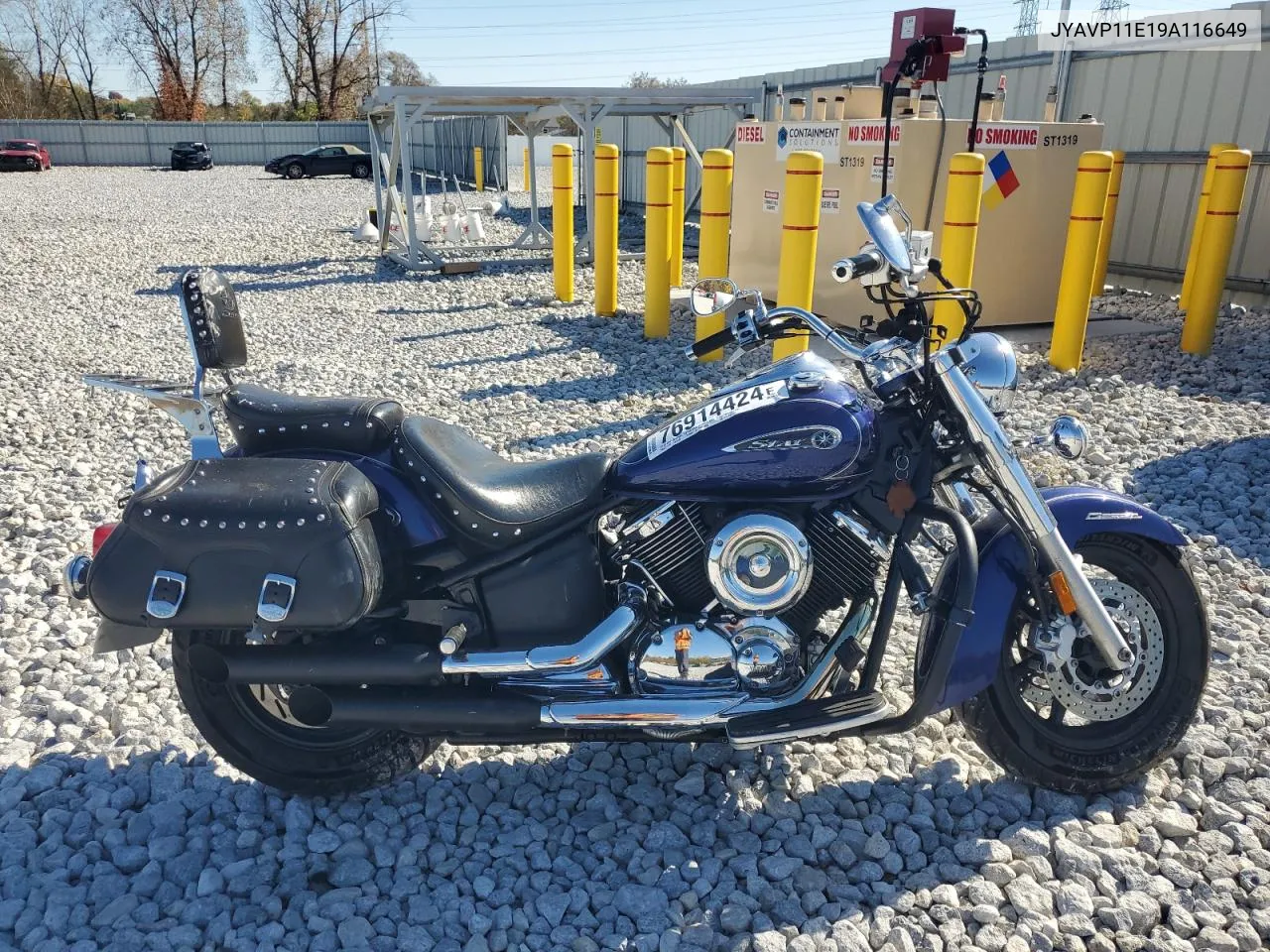 2009 Yamaha Xvs1100 A VIN: JYAVP11E19A116649 Lot: 76914424