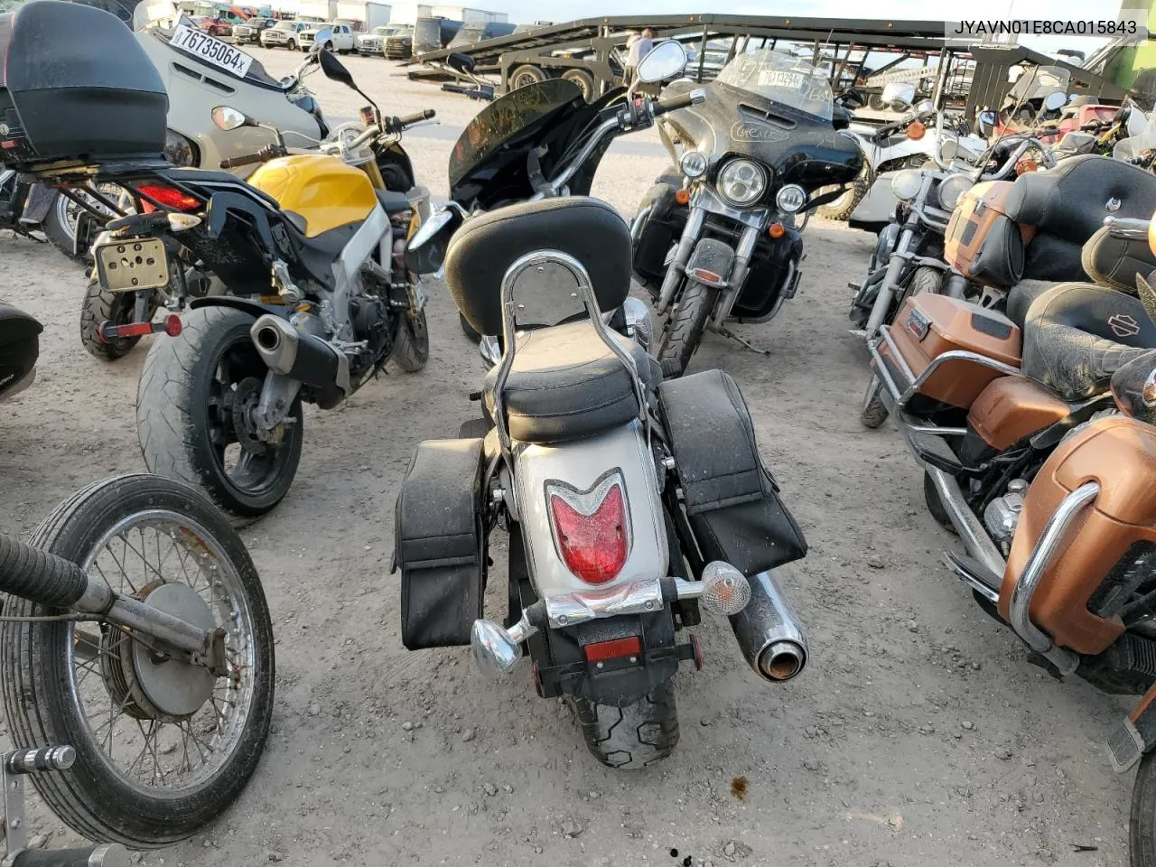 2012 Yamaha Xvs950 A VIN: JYAVN01E8CA015843 Lot: 76958404