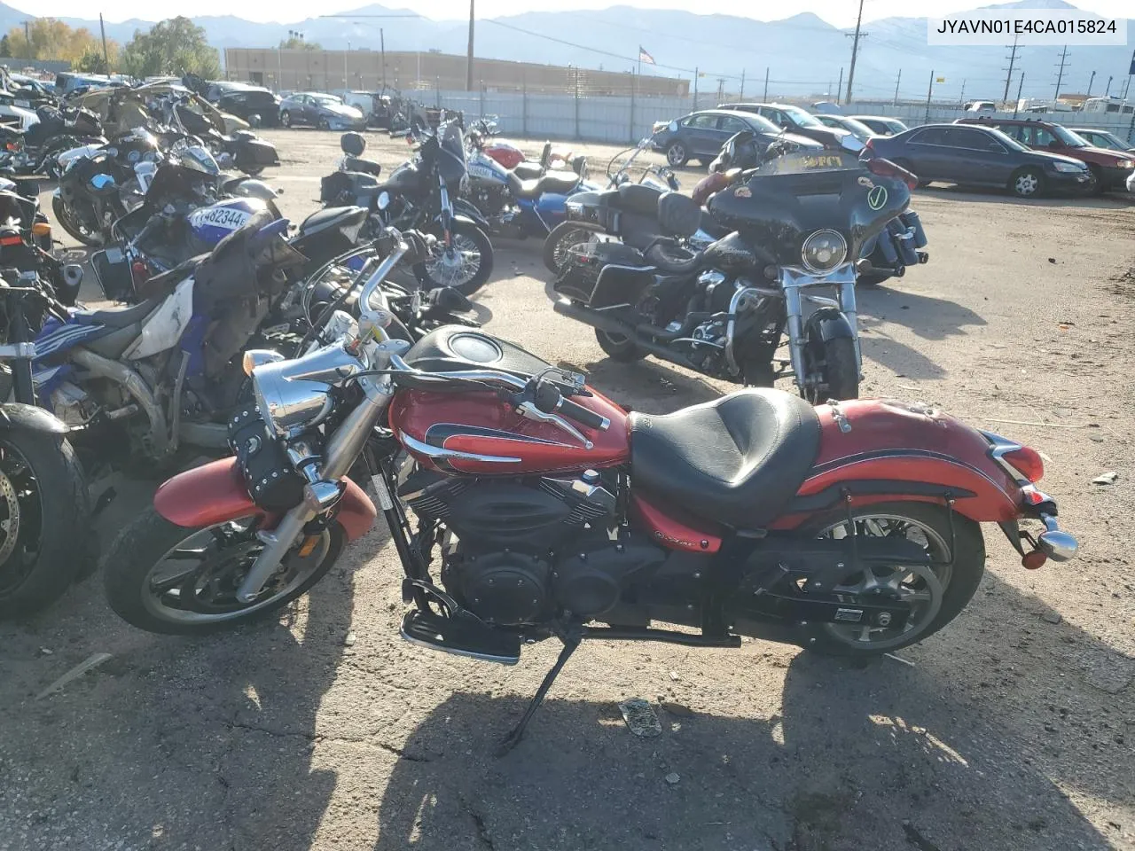 2012 Yamaha Xvs950 A VIN: JYAVN01E4CA015824 Lot: 78260134