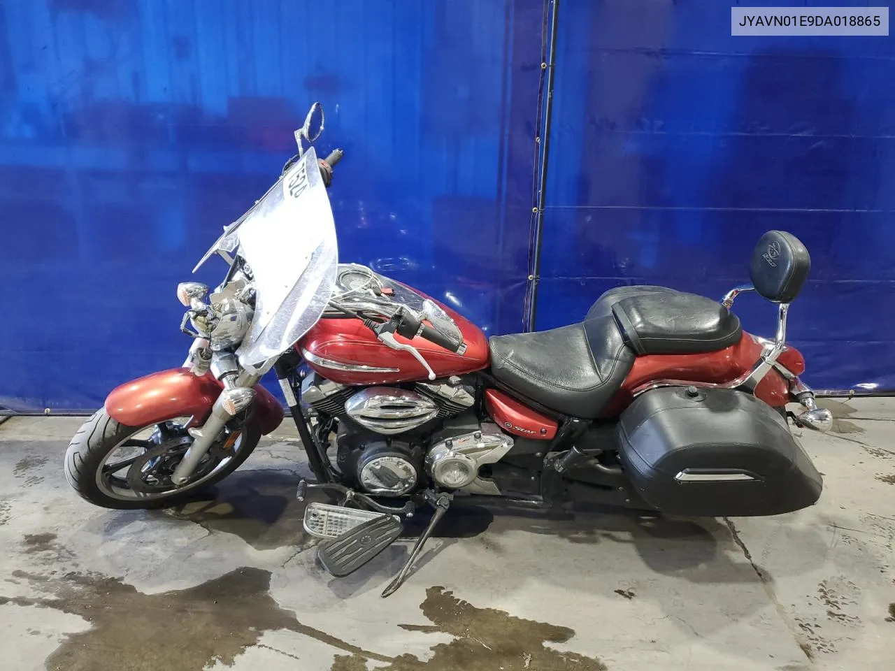 2013 Yamaha Xvs950 A VIN: JYAVN01E9DA018865 Lot: 75242734