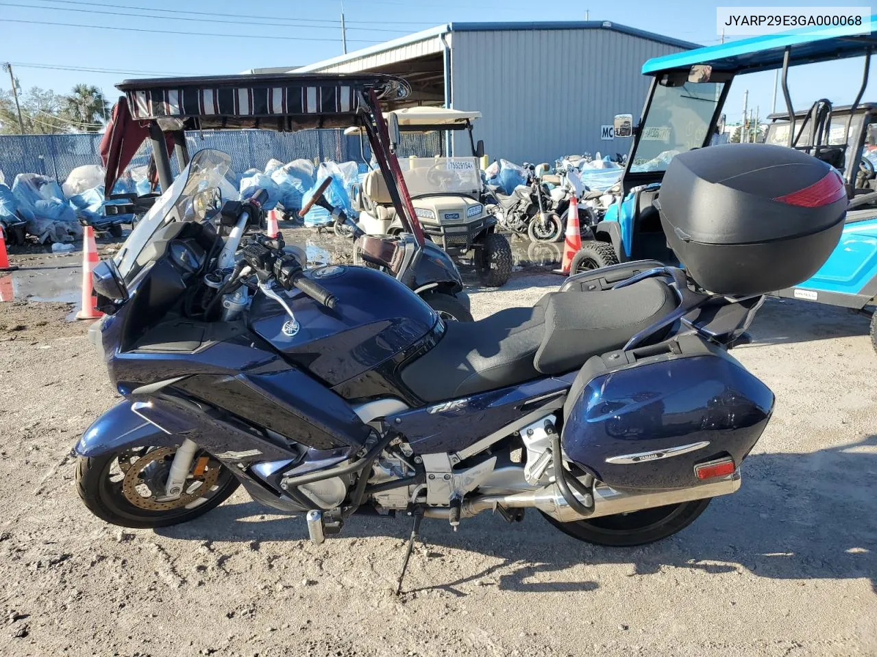 2016 Yamaha Fjr1300 A VIN: JYARP29E3GA000068 Lot: 76872104