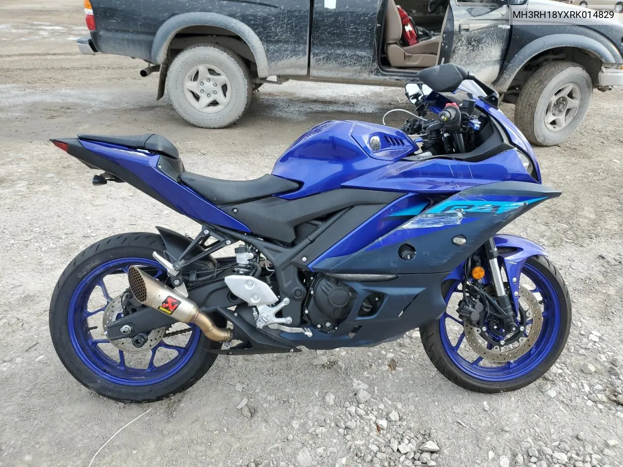 2024 Yamaha Yzfr3 A VIN: MH3RH18YXRK014829 Lot: 73164944