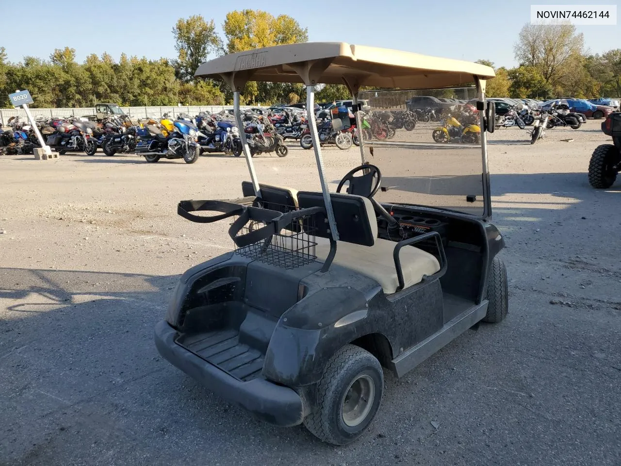 2001 Yamaha Golf Cart VIN: NOVIN74462144 Lot: 74462144