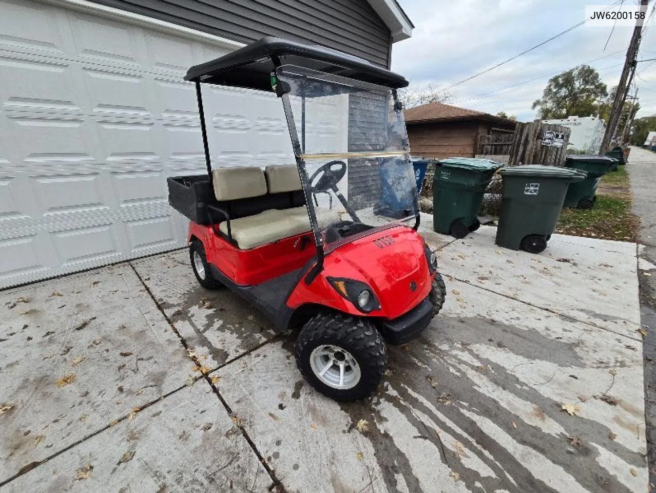 2001 Yamaha Golf Cart VIN: JW6200158 Lot: 80031464