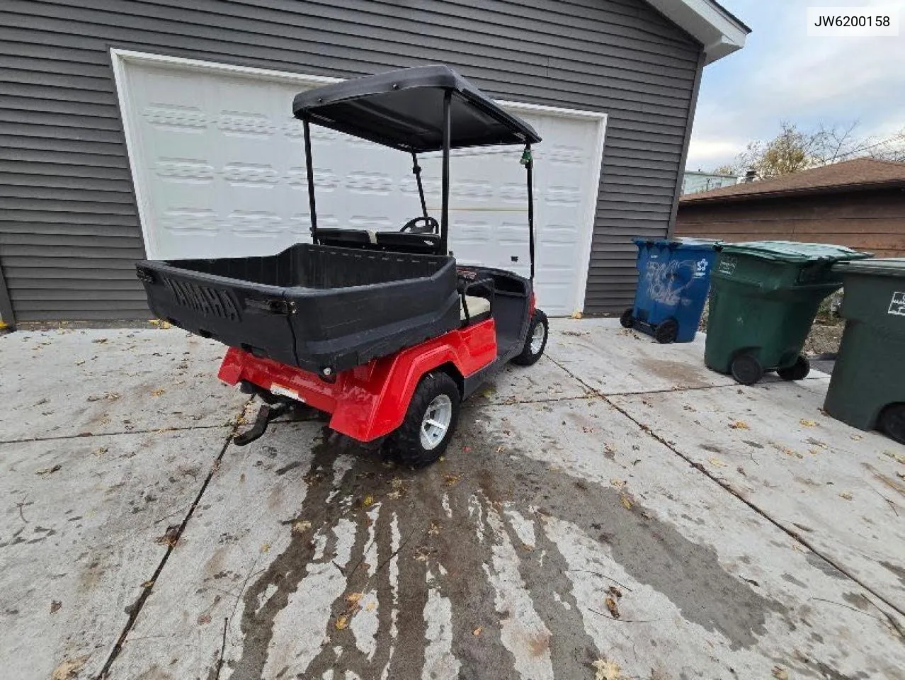 2001 Yamaha Golf Cart VIN: JW6200158 Lot: 80031464