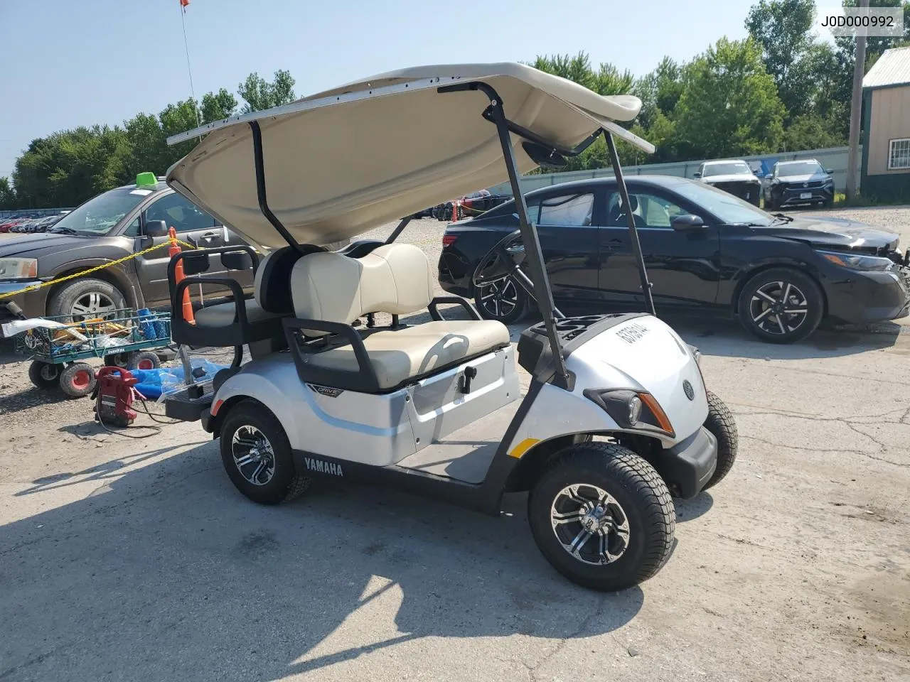 J0D000992 2017 Yamaha Golf Cart