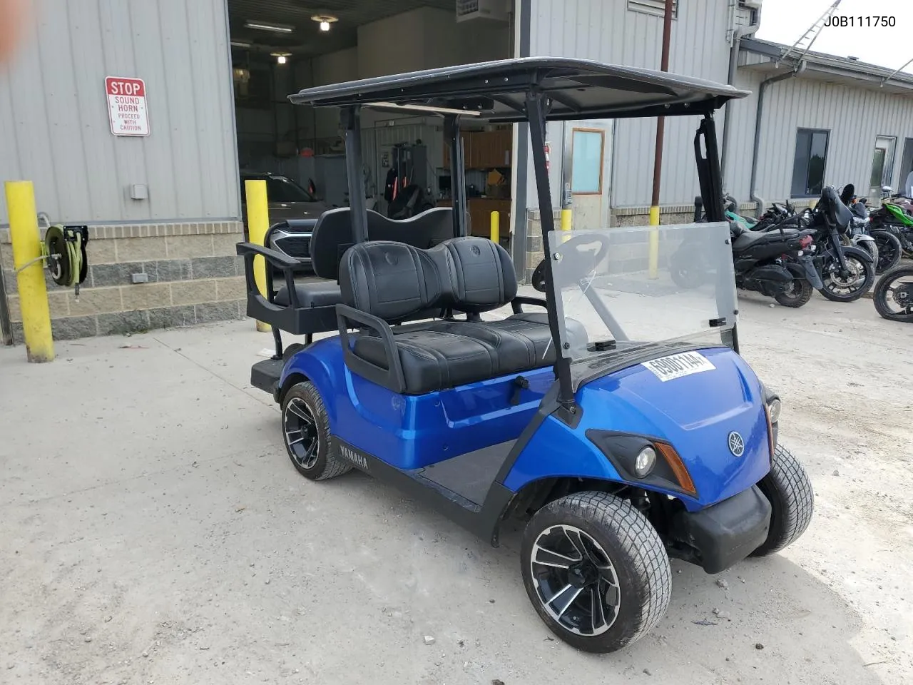 2018 Yamaha Golf Cart VIN: J0B111750 Lot: 69001144