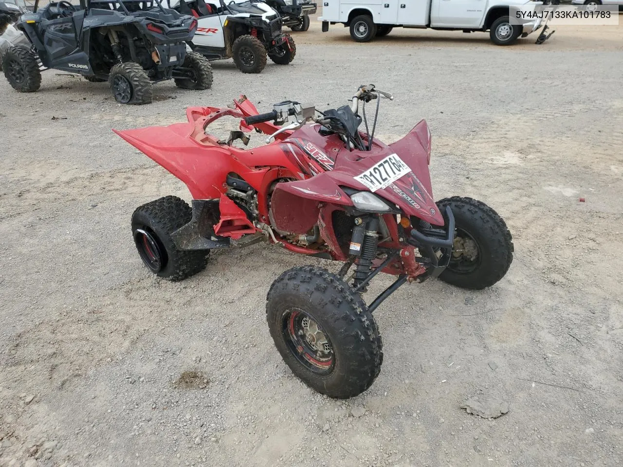 2019 Yamaha Yfz450 R VIN: 5Y4AJ7133KA101783 Lot: 79127764