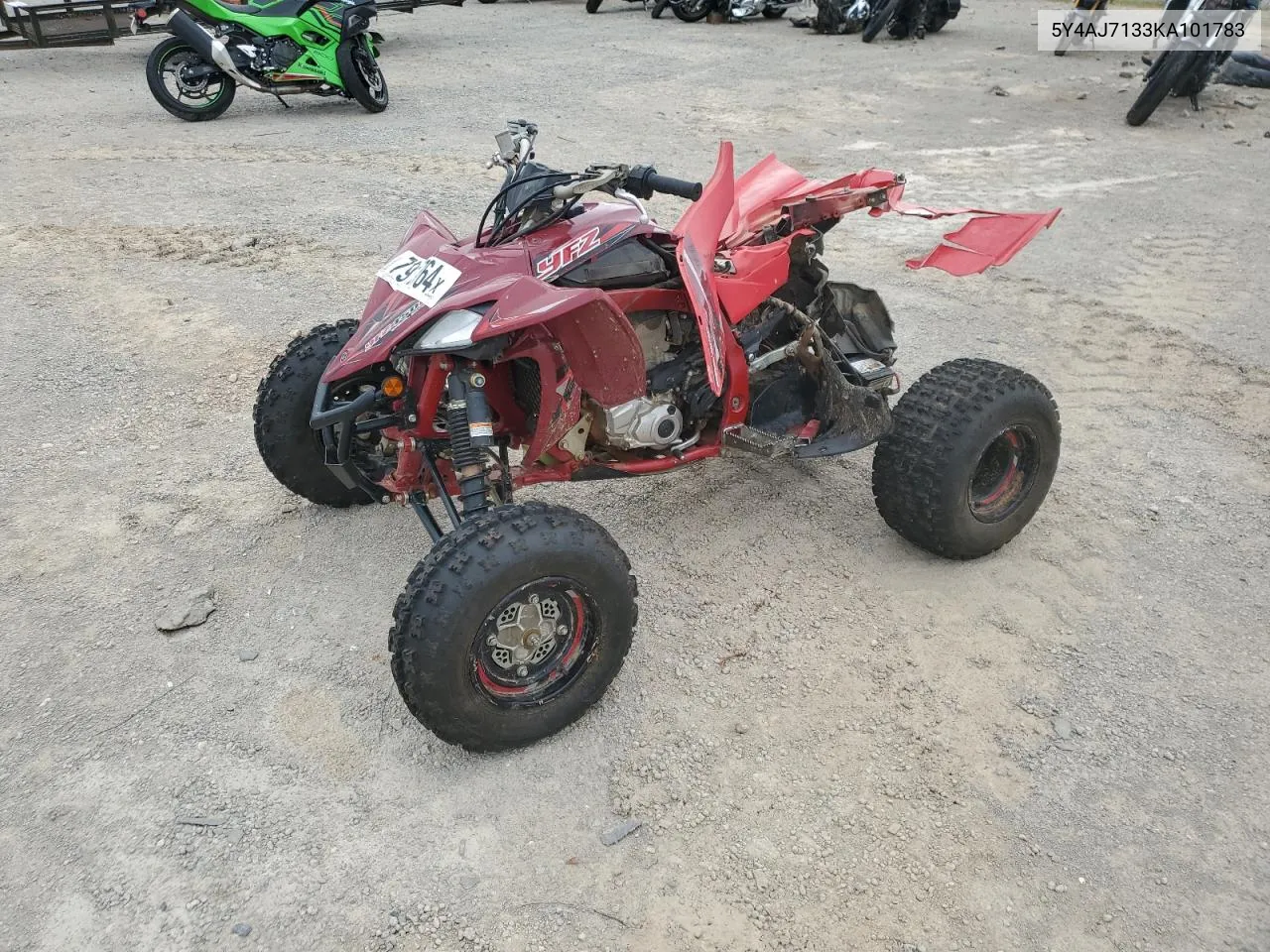 2019 Yamaha Yfz450 R VIN: 5Y4AJ7133KA101783 Lot: 79127764