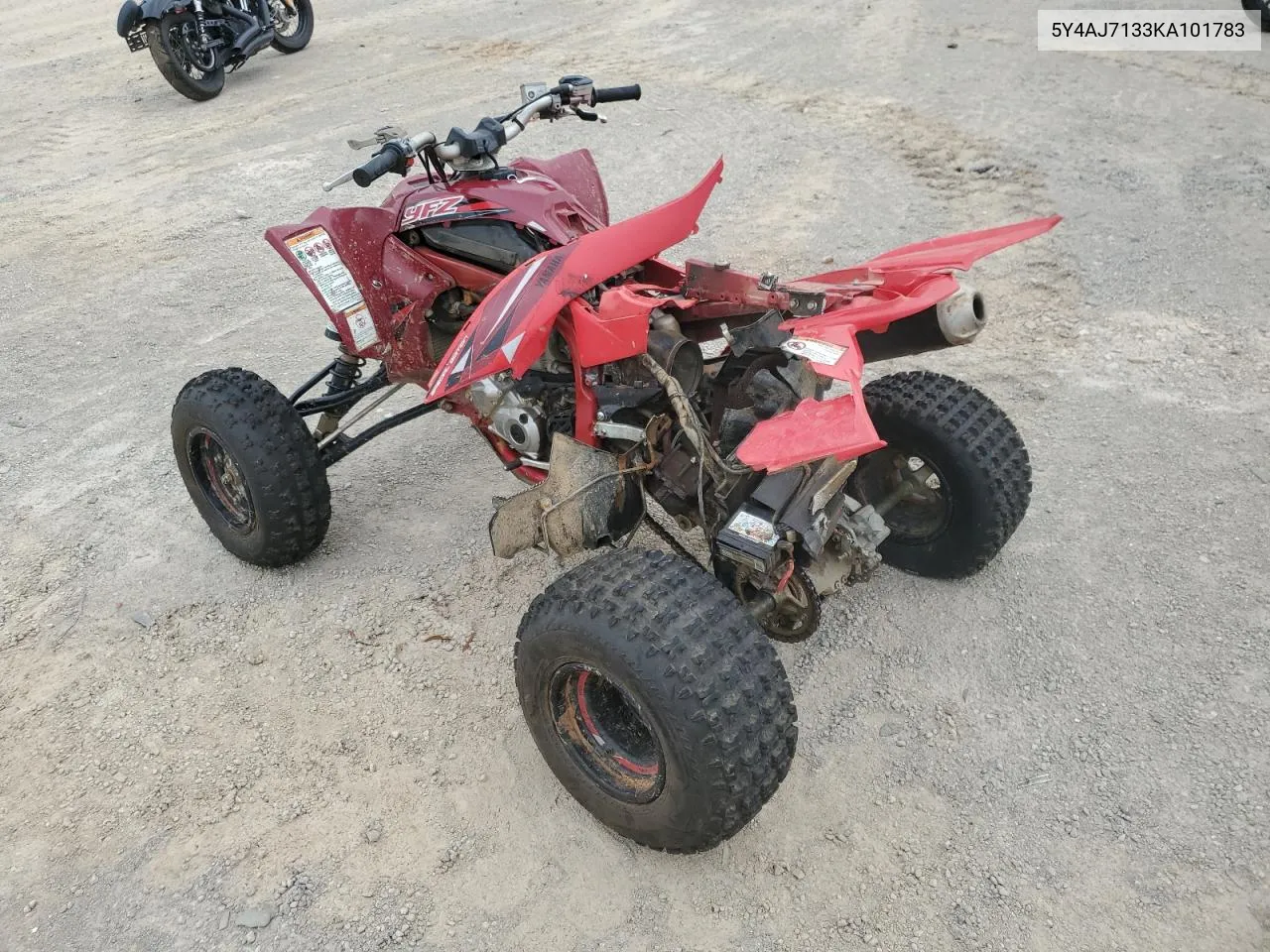 2019 Yamaha Yfz450 R VIN: 5Y4AJ7133KA101783 Lot: 79127764