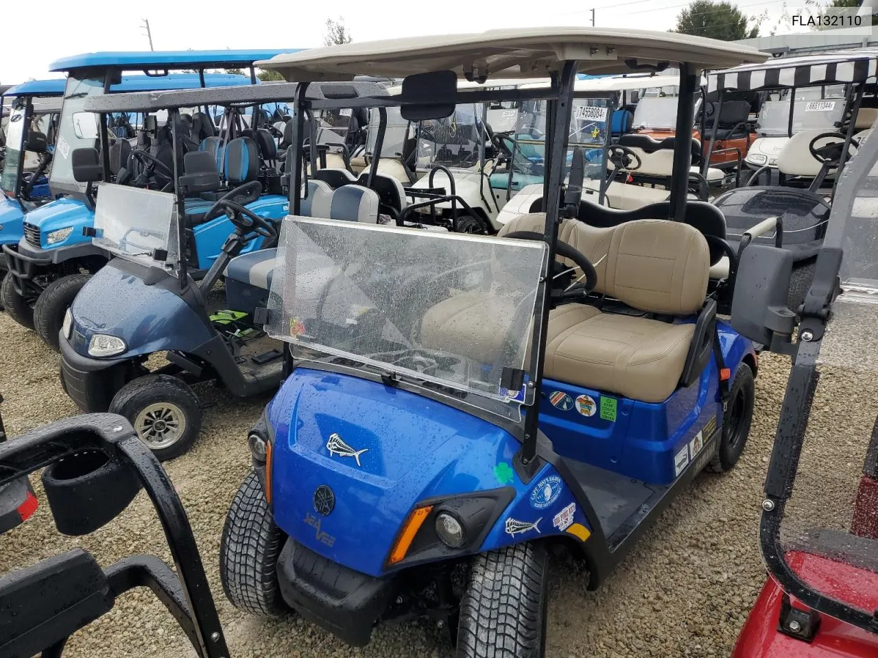 2022 Yamaha Golf Cart VIN: FLA132110 Lot: 74690174