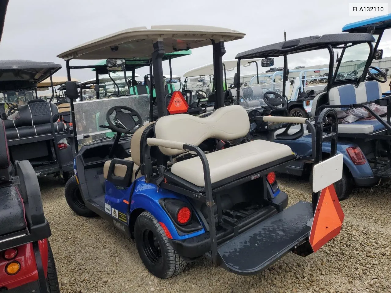 2022 Yamaha Golf Cart VIN: FLA132110 Lot: 74690174