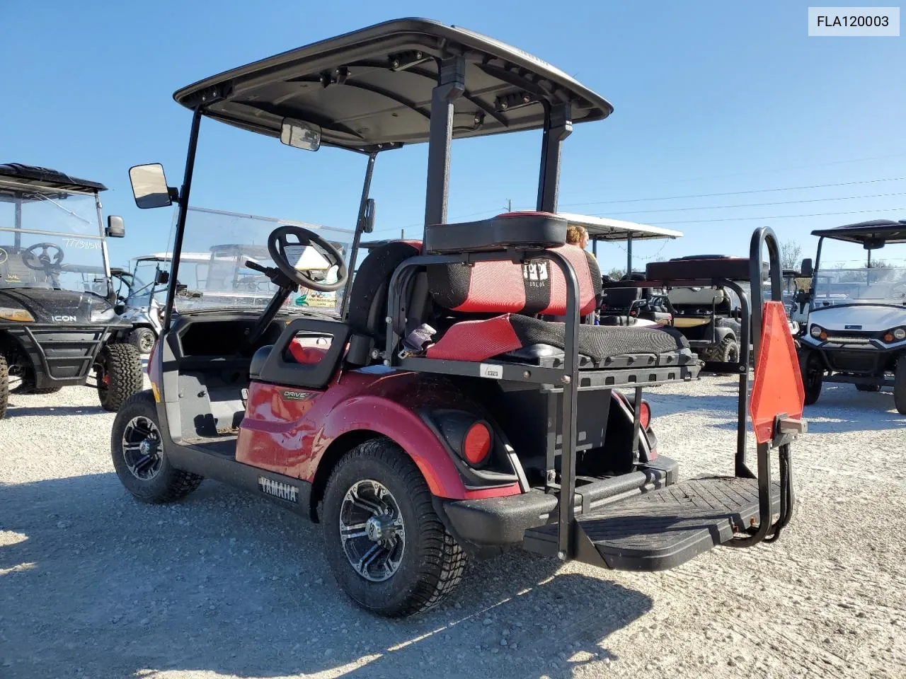 2022 Yamaha Golf Cart VIN: FLA120003 Lot: 77118104