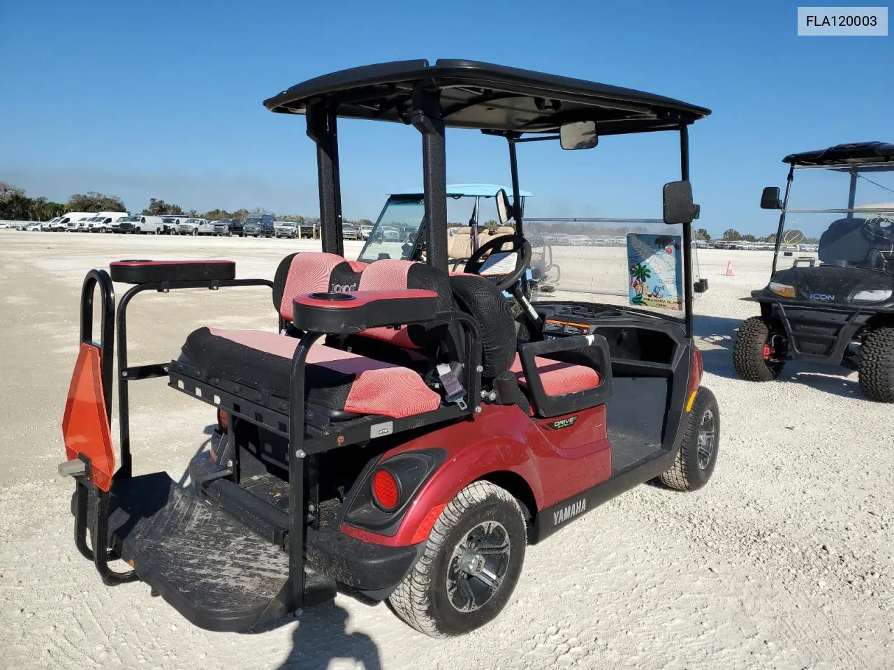 2022 Yamaha Golf Cart VIN: FLA120003 Lot: 77118104