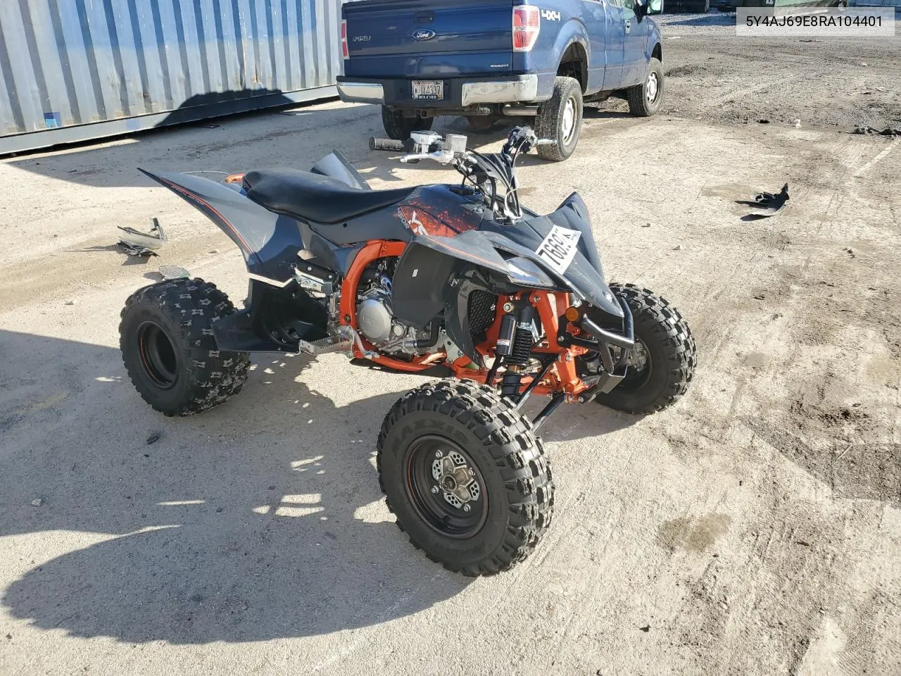 2024 Yamaha Yfz450 R VIN: 5Y4AJ69E8RA104401 Lot: 76690794