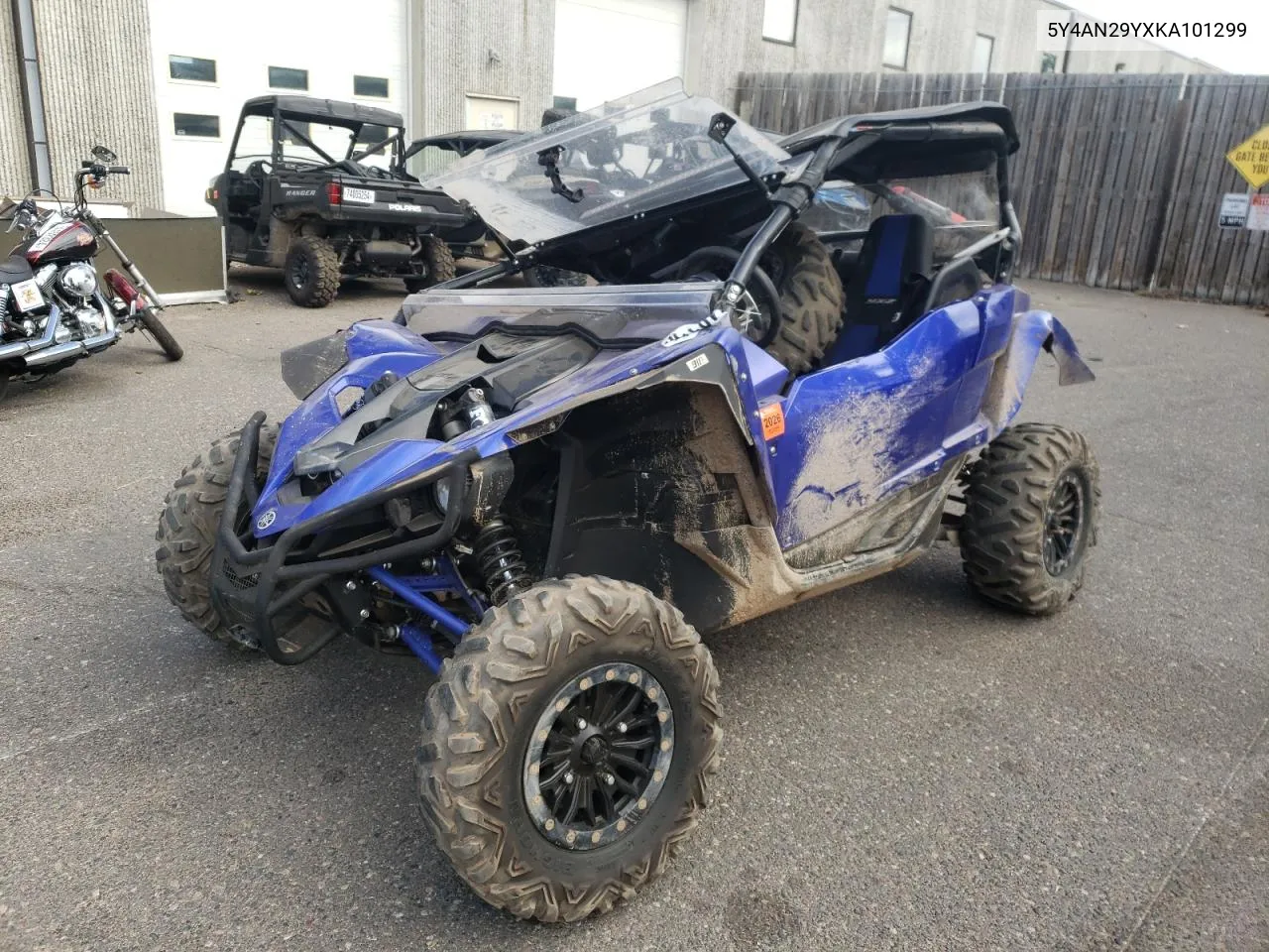 2019 Yamaha Yxz1000 VIN: 5Y4AN29YXKA101299 Lot: 74815034