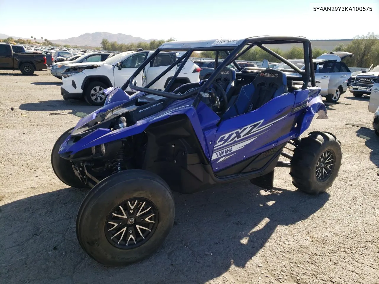 2019 Yamaha Yxz1000 VIN: 5Y4AN29Y3KA100575 Lot: 77844374