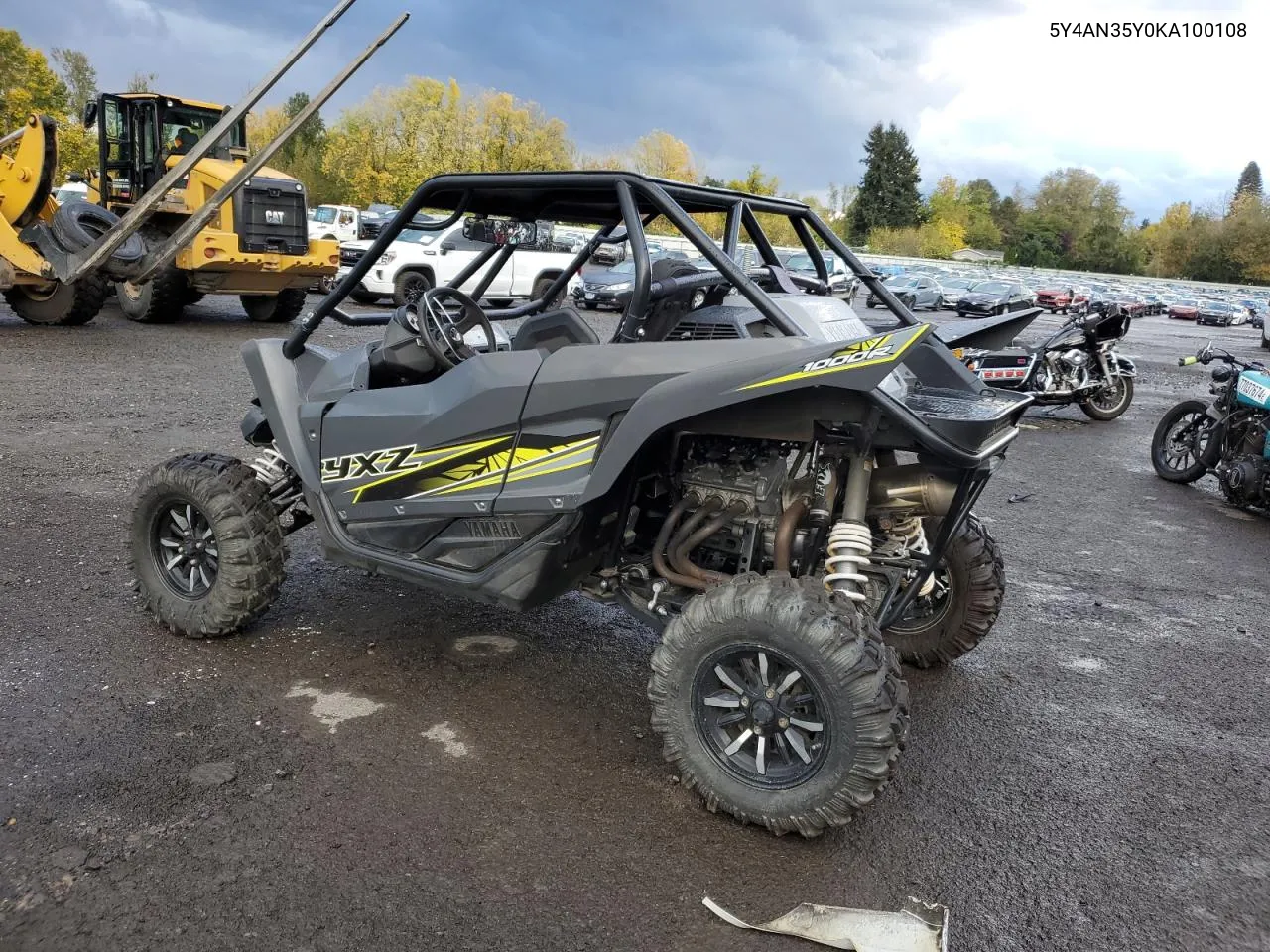 2019 Yamaha Yxz1000 VIN: 5Y4AN35Y0KA100108 Lot: 78081954