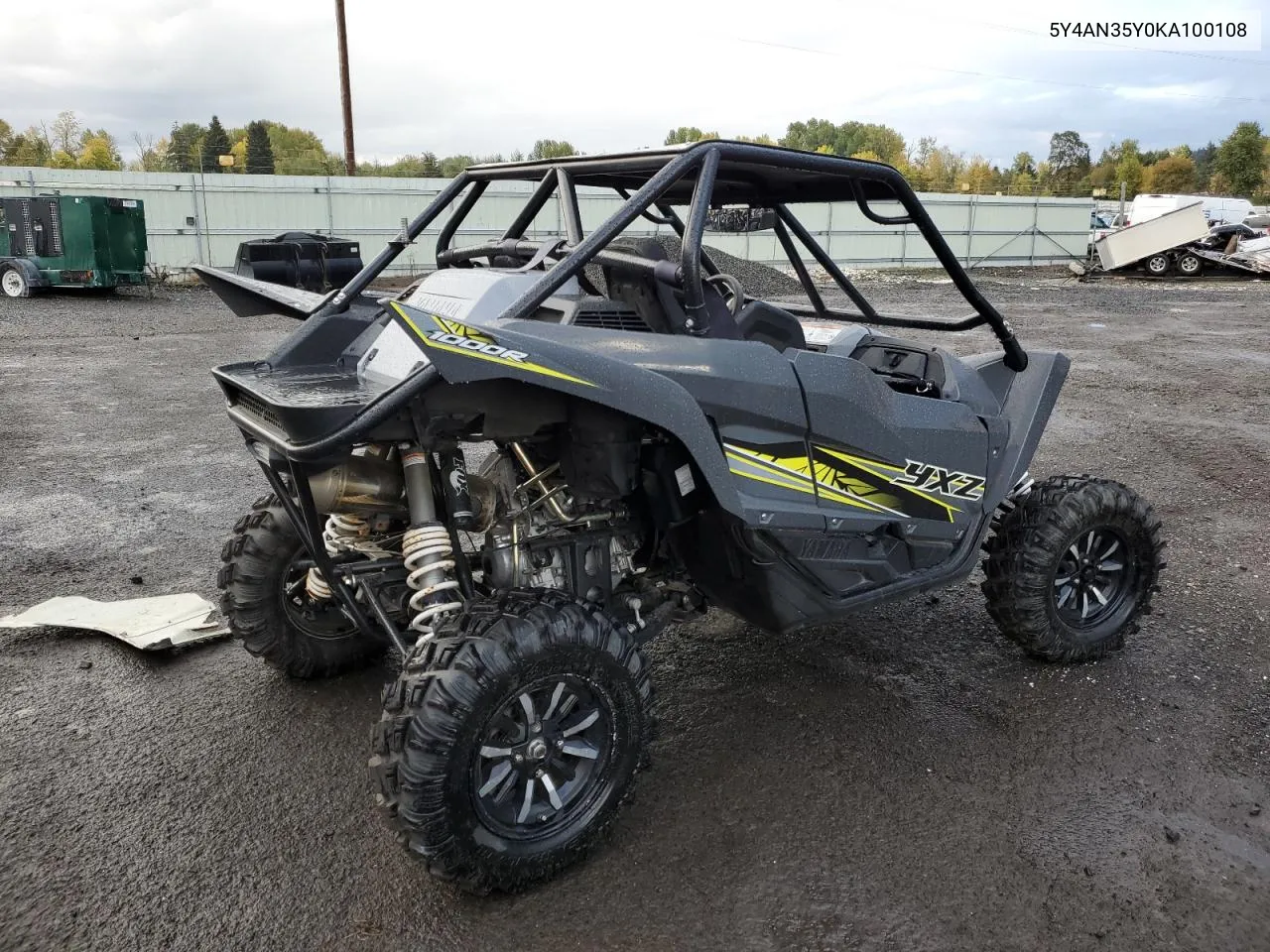 2019 Yamaha Yxz1000 VIN: 5Y4AN35Y0KA100108 Lot: 78081954