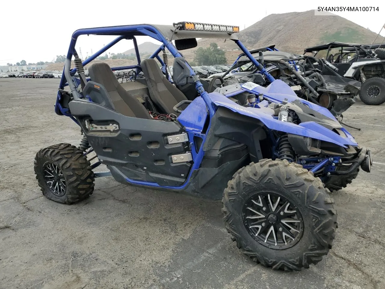 2021 Yamaha Yxz1000 VIN: 5Y4AN35Y4MA100714 Lot: 76496084