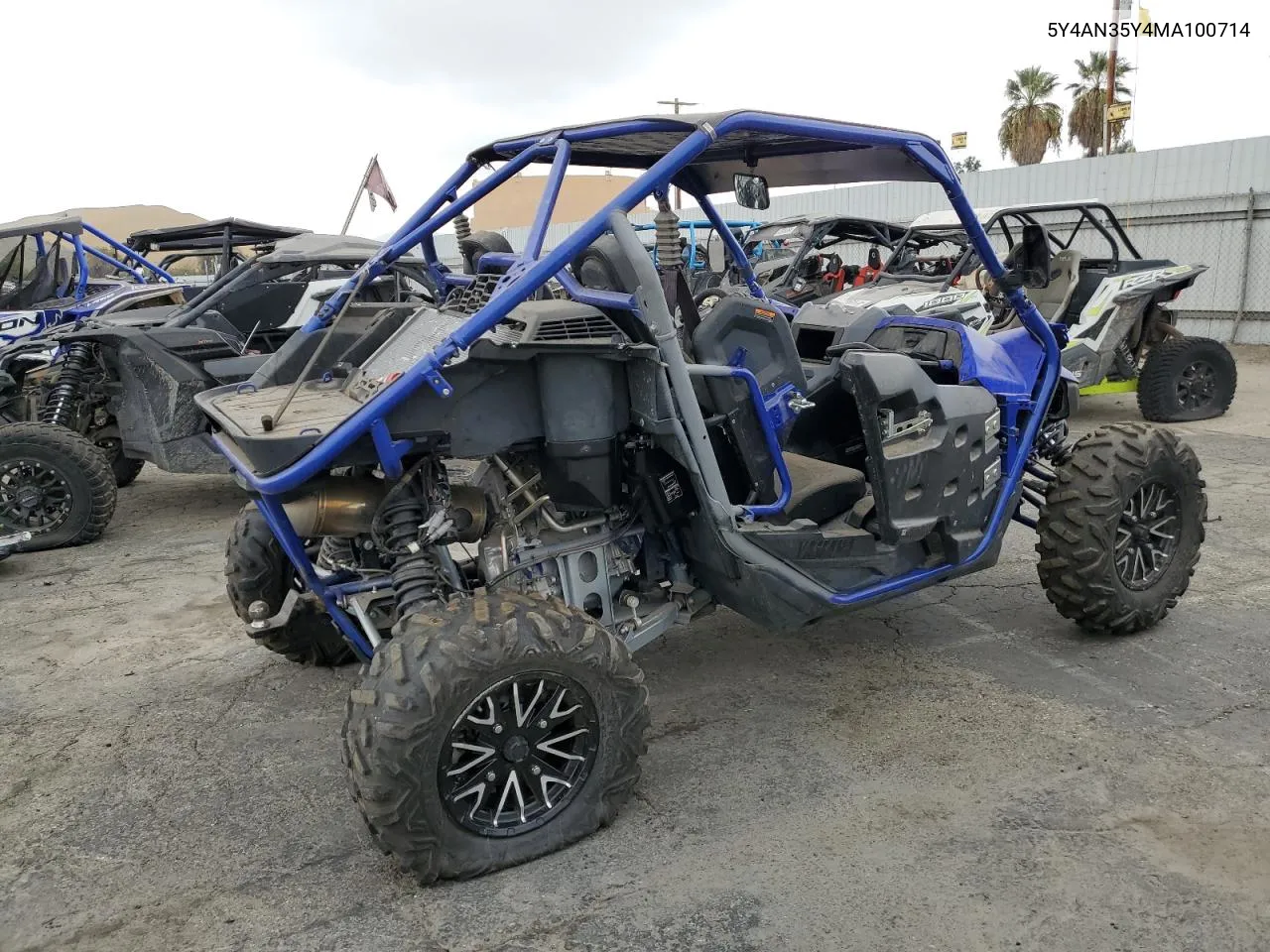 2021 Yamaha Yxz1000 VIN: 5Y4AN35Y4MA100714 Lot: 76496084