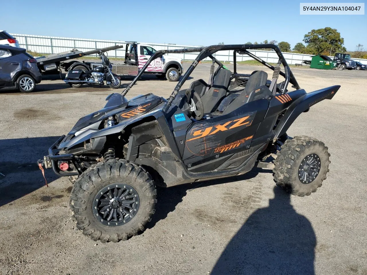 2022 Yamaha Yxz1000 VIN: 5Y4AN29Y3NA104047 Lot: 76085574