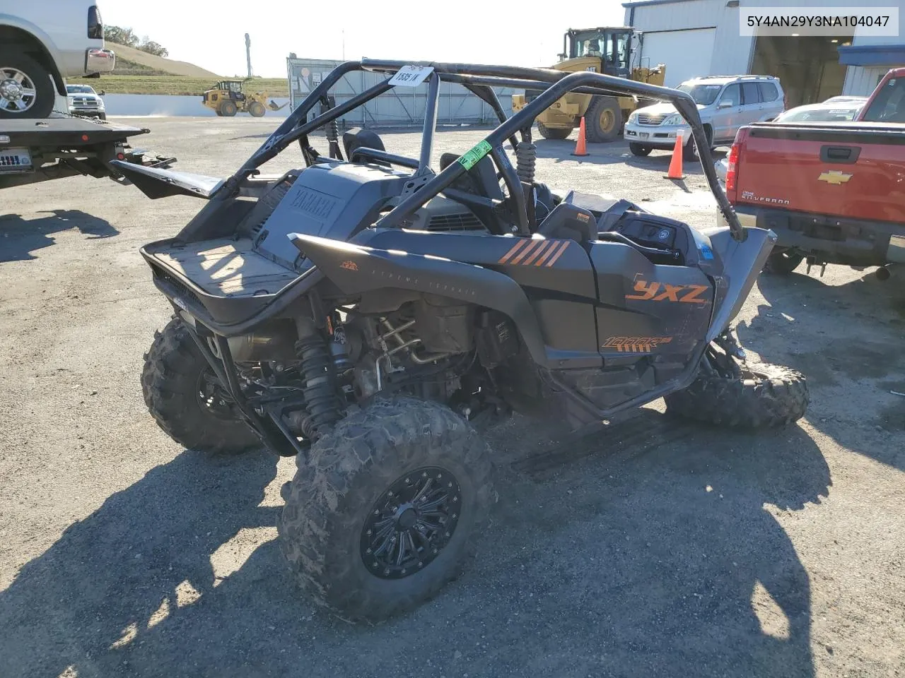 2022 Yamaha Yxz1000 VIN: 5Y4AN29Y3NA104047 Lot: 76085574